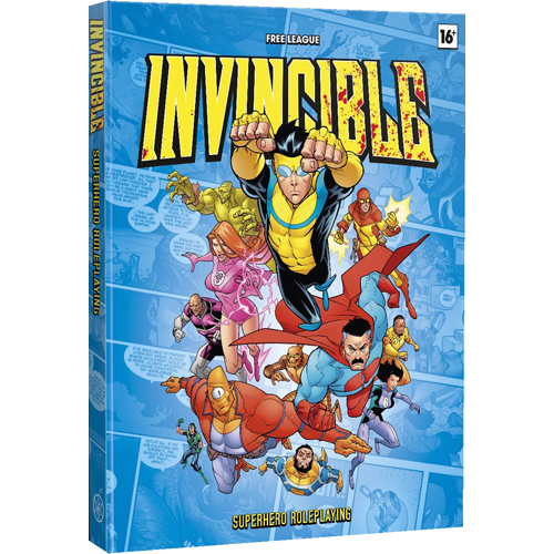 FLFINV002 Invincible RPG: Superhero Roleplaying Core Book published by Free League Publishing