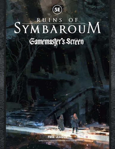 2!FLFSYM023 Dungeons And Dragons RPG: Ruins Of Symbaroum Gamemaster's Screen published by Free League Publishing