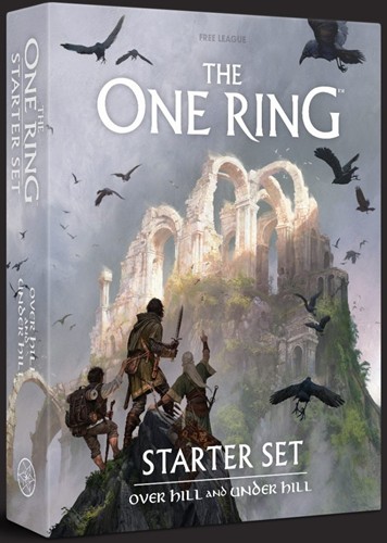 3!FLFTOR019 The One Ring RPG: Starter Set - Over Hill And Under Hill published by Free League Publishing