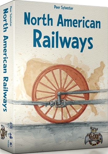 2!FLGS1002 North American Railways Card Game published by Flying Lemur Games