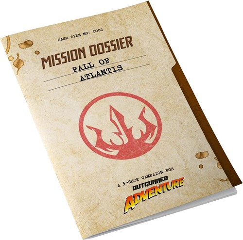 2!FLPOGA002 Outgunned RPG: Adventure Mission Dossier: Fall Of Atlantis published by Two Little Mice