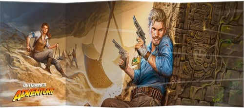 2!FLPOGA003 Outgunned RPG: Adventure Screen published by Two Little Mice