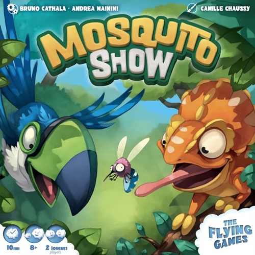 2!FLY014MO Mosquito Show Board Game (2021 Edition) published by Flying Games