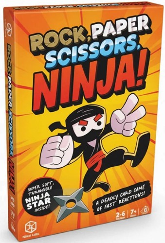 FMGROCK01 Rock Paper Scissors Ninja Card Game published by Format Games