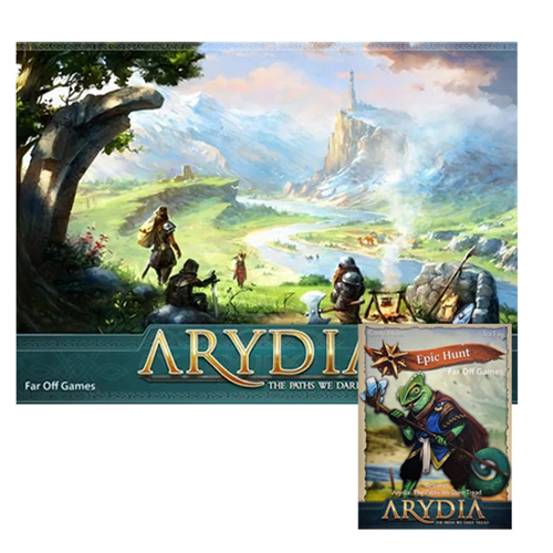 2!FOG900E Arydia: The Paths We Dare Tread Board Game: Bundle 1 published by Far Off Games