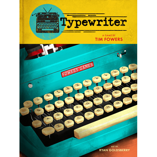 1!FOWTYPE Typewriter Board Game published by Tim Fowers