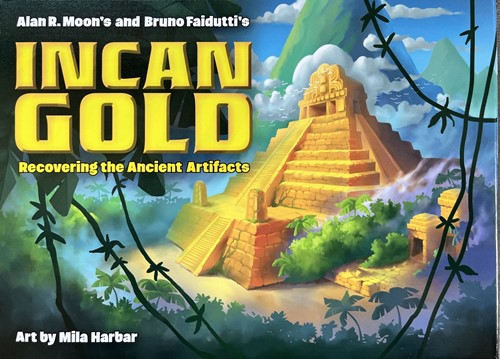 Incan Gold Card Game: 2024 Edition Includes New Dangers Expansion