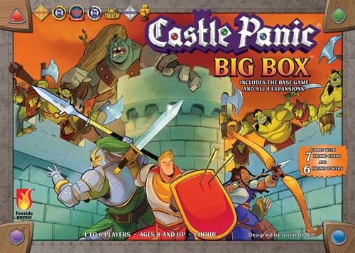 FSD1021 Castle Panic Board Game: 2nd Edition Big Box published by Fireside Games