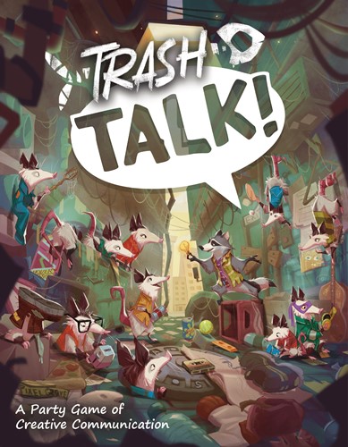 2!FSKTT0101 Trash Talk Board Game published by Friendly Skeleton