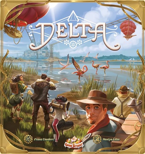 GAB494210 Delta Board Game published by Game Brewer