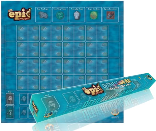 GAMTEPA01 Tiny Epic Pirates Card Game: Playmat published by Gamelyn Games