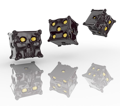 Tiny Epic Pirates Card Game: Skull Dice Set