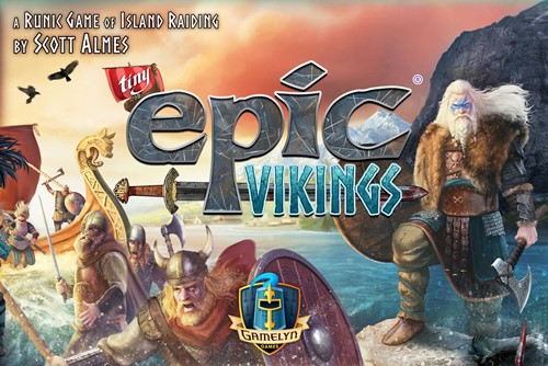 GAMTEVRE Tiny Epic Vikings Card Game published by Gamelyn Games