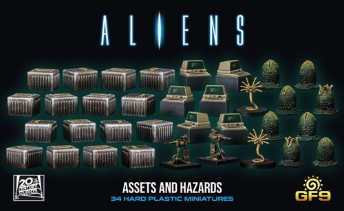 GFNALIENS15 Aliens Board Game: Assets And Hazards Expansion published by Gale Force Nine