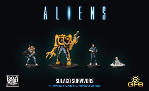2!GFNALIENS17 Aliens Board Game: Sulaco Survivors Expansion published by Gale Force Nine