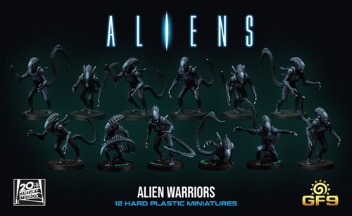 2!GFNALIENS18 Aliens Board Game: Alien Warriors Expansion published by Gale Force Nine
