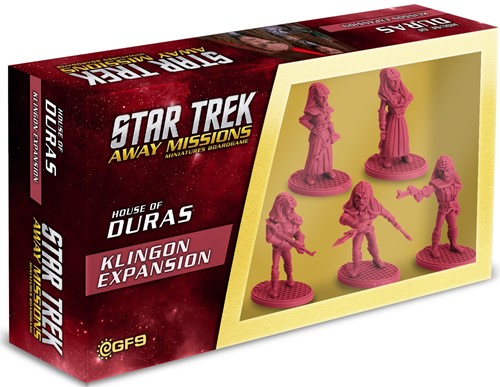 GFNSTA007 Star Trek Away Missions Board Game: House Of Duras Klingon Expansion published by Gale Force Nine
