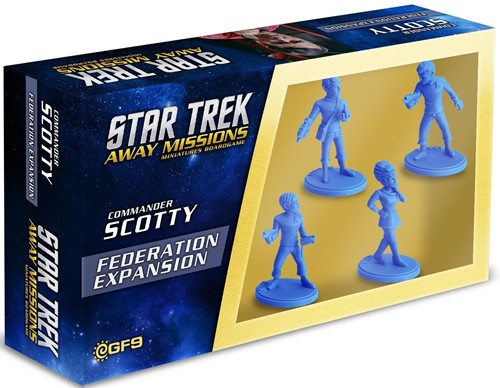 2!GFNSTA009 Star Trek Away Missions Board Game: Commander Scotty Away Team published by Gale Force Nine