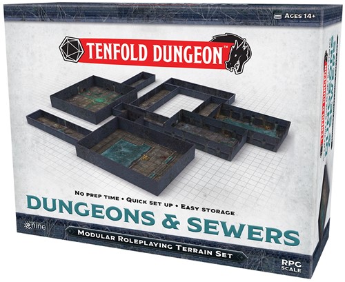 GFNTFD002 Tenfold Dungeon: Dungeons And Sewers published by Gale Force Nine