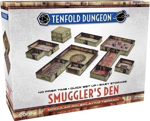 GFNTFD011 Tenfold Dungeon: Smuggler's Den published by Gale Force Nine