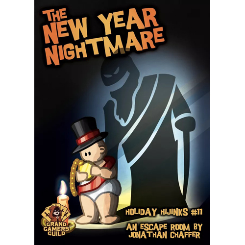 1!GGDHH11 Holiday Hijinks Card Game #11: The New Year Nightmare published by Grand Gamers Guild
