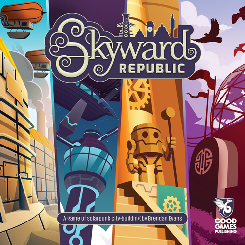 2!GGP030 Skyward Republic Board Game published by Good Games Publishing