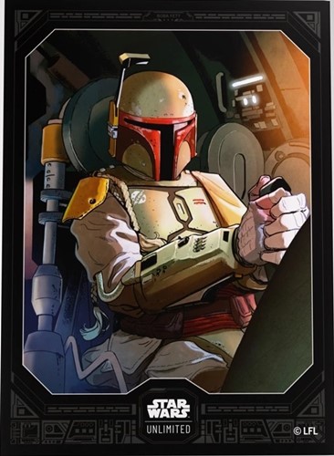 2!GGS15073ML Star Wars: Unlimited Art Sleeves - Boba Fett published by Gamegenic