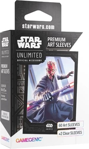 GGS15093ML Star Wars: Unlimited Art Sleeves - Darth Maul 2 published by Gamegenic