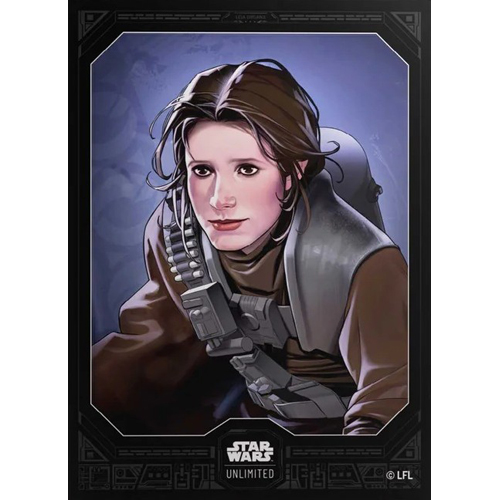 2!GGS15125ML Star Wars: Unlimited Art Sleeves - Leia Organa published by Gamegenic