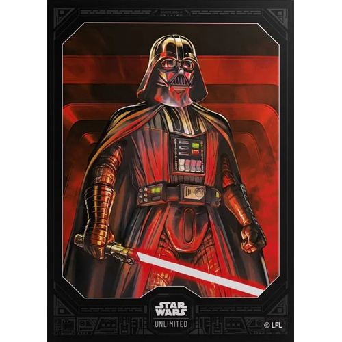 2!GGS15127ML Star Wars: Unlimited Art Sleeves - Darth Vader Unstoppable published by Gamegenic