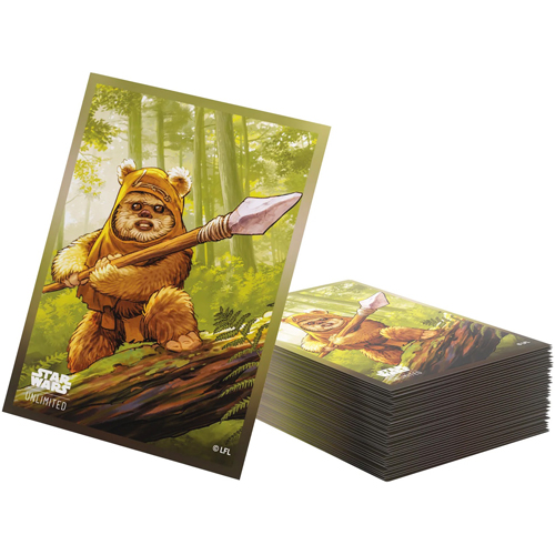 2!GGS15175ML Star Wars: Unlimited Art Sleeves - Wicket published by Gamegenic