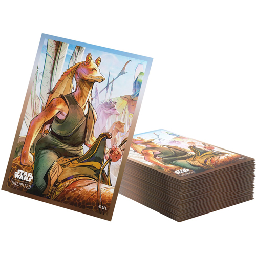 2!GGS15176ML Star Wars: Unlimited Art Sleeves - Jar Jar Binks published by Gamegenic