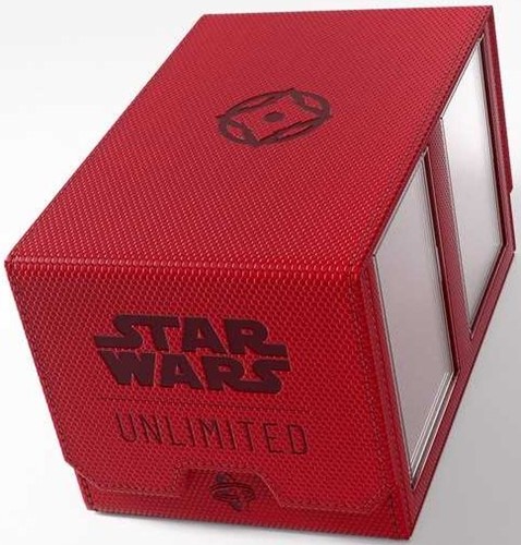 2!GGS20164ML Star Wars: Unlimited Double Deck Pod - Red published by Gamegenic