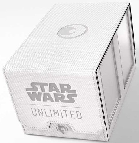 2!GGS20166ML Star Wars: Unlimited Double Deck Pod - White And Black published by Gamegenic