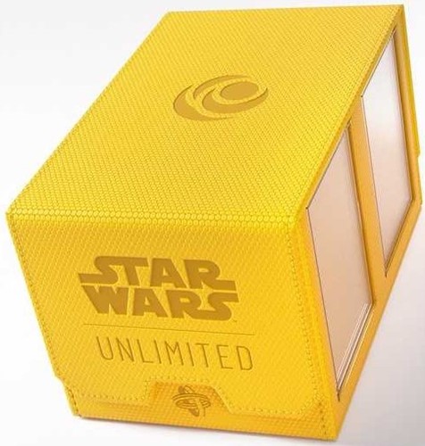GGS20167ML Star Wars: Unlimited Double Deck Pod - Yellow published by Gamegenic