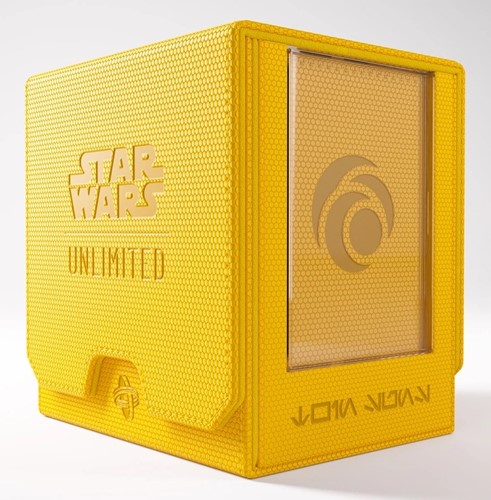 2!GGS20225ML Star Wars: Unlimited Twin Suns Deck Pod - Yellow published by Gamegenic