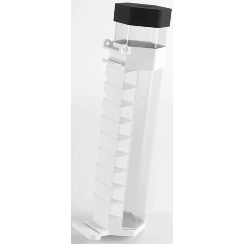 3!GGS22061ML Gamegenic Game Castle Tube Holder - White published by Gamegenic