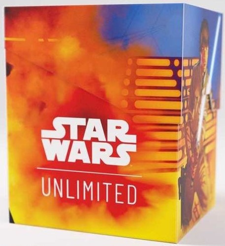2!GGS25107ML Star Wars: Unlimited Soft Crate - Luke And Vader published by Gamegenic