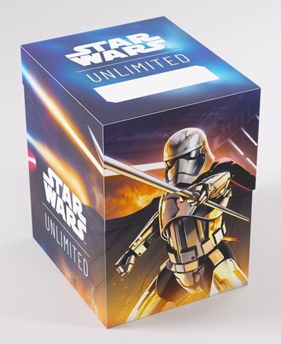 2!GGS25142ML Star Wars: Unlimited Soft Crate - Captain Phasma And Stormtrooper published by Gamegenic