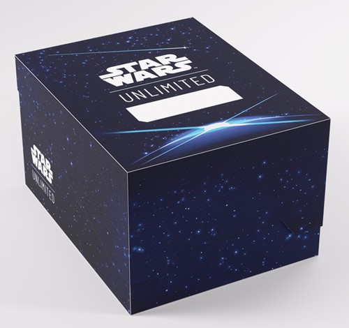 2!GGS25145ML Star Wars: Unlimited Twin Sun Soft Crate - Card Back Blue published by Gamegenic