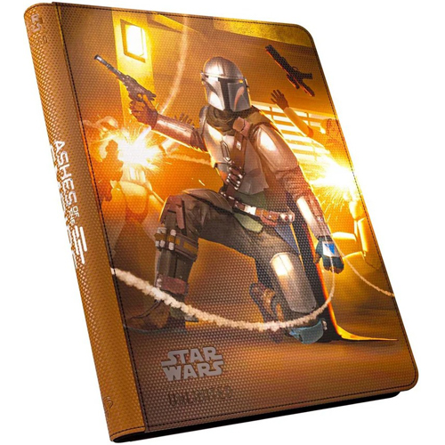 2!GGS31081ML Star Wars: Unlimited 18-Pocket Zip-Up Album - The Armorer And Whistling Birds published by Gamegenic