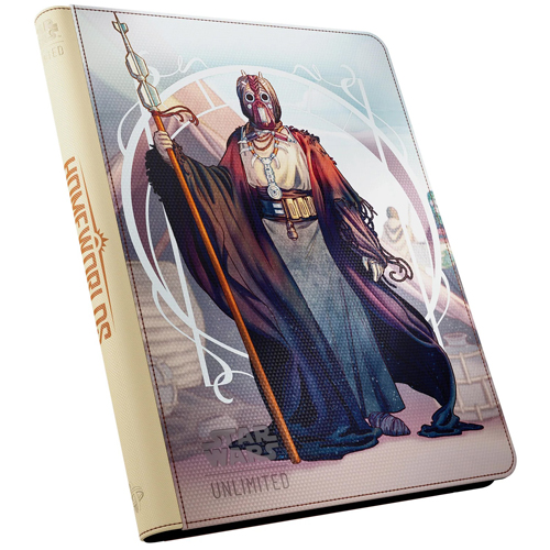 2!GGS31083ML Star Wars: Unlimited 18-Pocket Zip-Up Album - The Chieftain And A'Kobe published by Gamegenic