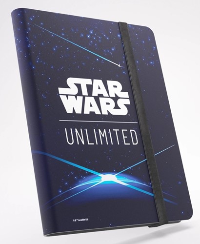 2!GGS32039ML Star Wars: Unlimited 18-Pocket Album - Card Back Blue published by Gamegenic