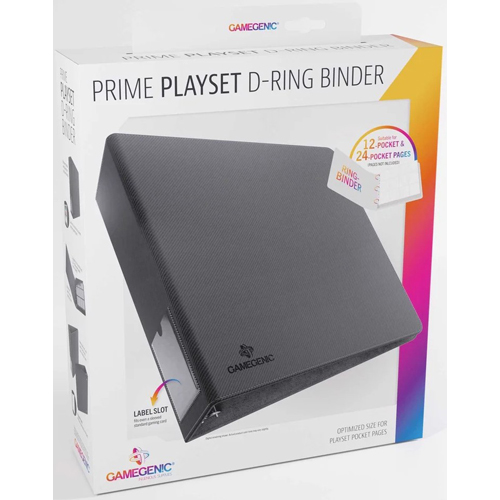2!GGS33016ML Gamegenic Pride Binder: Playset Size - Black published by Gamegenic