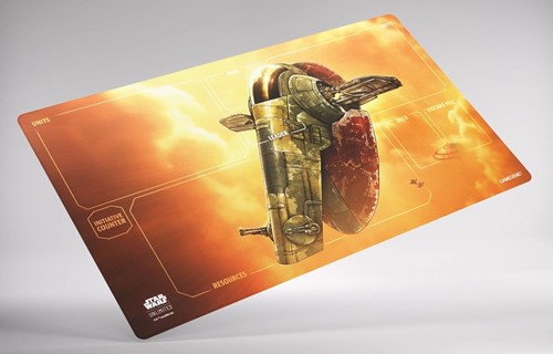 2!GGS40082ML Star Wars: Unlimited Game Mat - Fett's Firespray published by Gamegenic