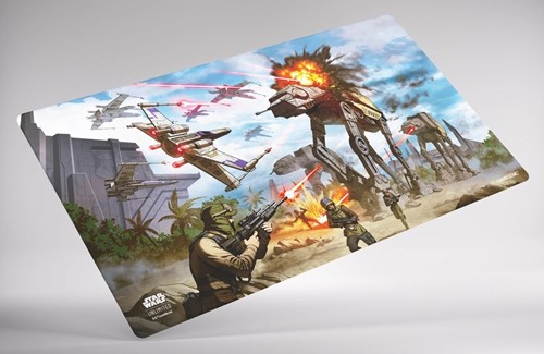 2!GGS40083ML Star Wars: Unlimited Game Mat - Battle Of Scarif published by Gamegenic