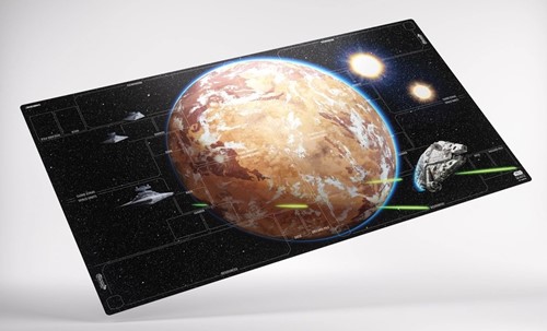 2!GGS40084ML Star Wars: Unlimited Twin Suns Battle Zone Game Mat published by Gamegenic