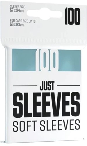 100 x Soft Sleeves 63.5mm x 88mm (Gamegenic)