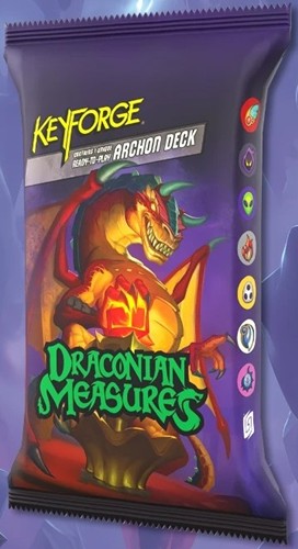 GHOKF24DS KeyForge Card Game: Draconian Measures Pack published by Ghost Galaxy