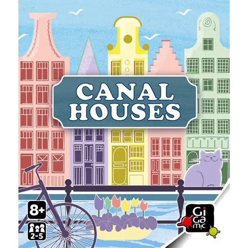 2!GIGCH Canal Houses Card Game published by Gigamic